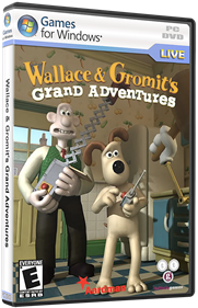 Wallace & Gromit's Grand Adventures - Box - 3D Image