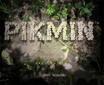 Pikmin - Screenshot - Game Title Image