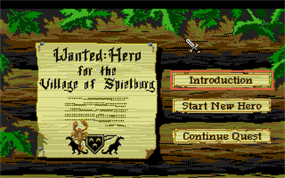 Hero's Quest: So You Want to Be a Hero - Screenshot - Game Select Image