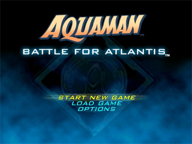 Aquaman: Battle for Atlantis - Screenshot - Game Title Image