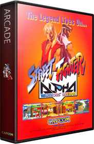 Street Fighter Alpha - Cart - 3D Image