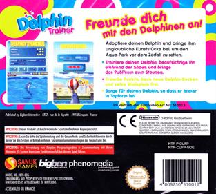 Dolphin Trainer - Box - Back Image