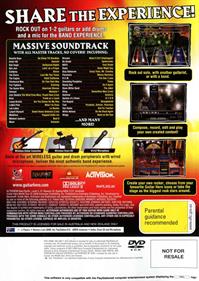 Guitar Hero: World Tour - Box - Back Image