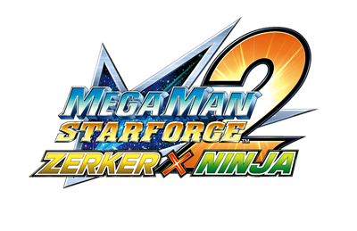 Mega Man Star Force 2: Zerker x Ninja - Clear Logo Image