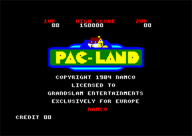 Pac-Land - Screenshot - Game Title Image