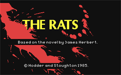 James Herbert's The Rats - Screenshot - Game Title Image