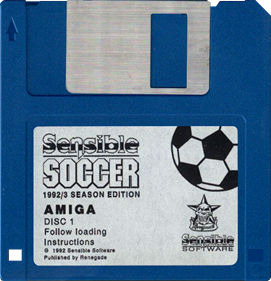 Sensible Soccer: European Champions: 92/93 Edition - Disc Image