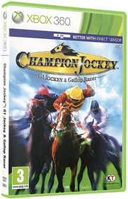 Champion Jockey: G1 Jockey & Gallop Racer - Box - 3D Image