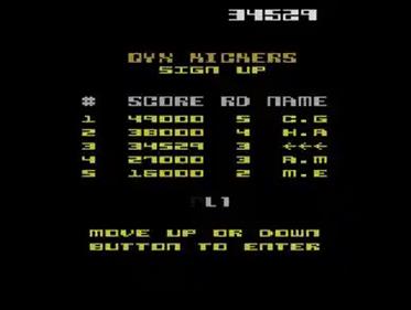 Qyx - Screenshot - High Scores Image