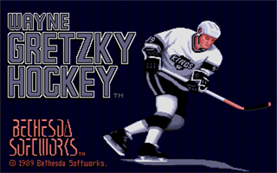 Wayne Gretzky Hockey - Screenshot - Game Title Image