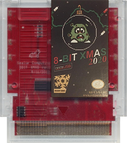 8-Bit XMAS 2020 - Cart - Front Image