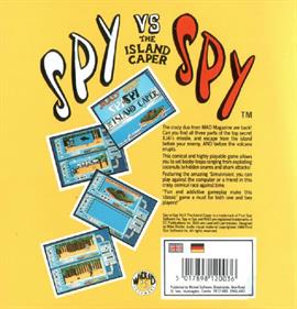 Spy vs Spy II: The Island Caper - Box - Back Image