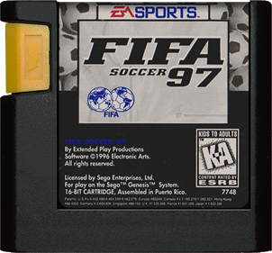 FIFA Soccer 97 - Cart - Front Image
