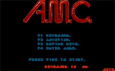 A.M.C.: Astro Marine Corps - Screenshot - Game Select Image