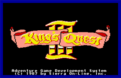 King's Quest III: To Heir is Human - Screenshot - Game Title Image