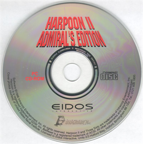 Harpoon II: Admiral's Edition - Disc Image