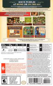 Layton's Mystery Journey: Katrielle and the Millionaires' Conspiracy Deluxe Edition - Box - Back Image