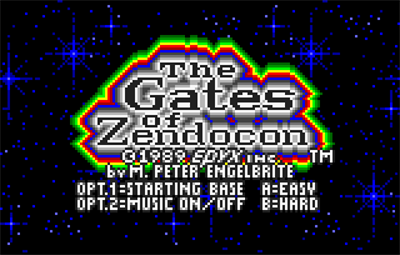 Gates of Zendocon - Screenshot - Game Title Image