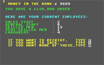 Company Manager - Screenshot - Gameplay Image