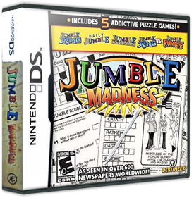 Jumble Madness - Box - 3D Image