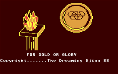 Gold or Glory - Screenshot - Game Title Image