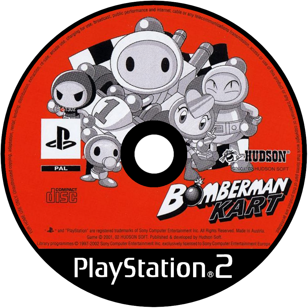 ps2 BOMBERMAN KART Playstation (NI) PAL UK EXCLUSIVE RELEASE
