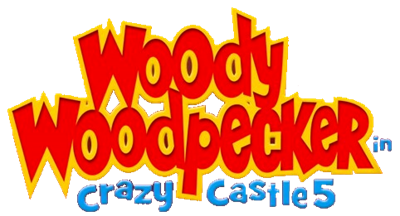 Woody Woodpecker in Crazy Castle 5 - Clear Logo Image