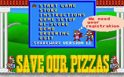 Save Our Pizza's - Screenshot - Game Select Image