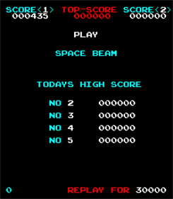 Space Beam - Screenshot - Game Title Image