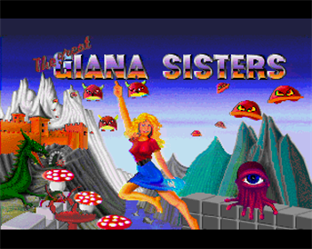 The Great Giana Sisters - Screenshot - Game Title Image