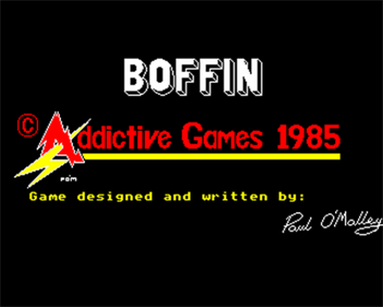Boffin - Screenshot - Game Title Image