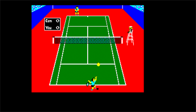 Nintendo no Tennis - Screenshot - Gameplay Image