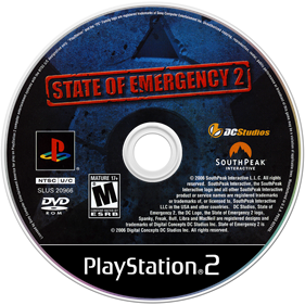 State of Emergency 2 - Disc Image