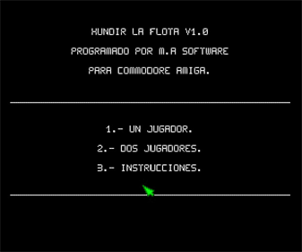 Hundir la Flota - Screenshot - Game Title Image