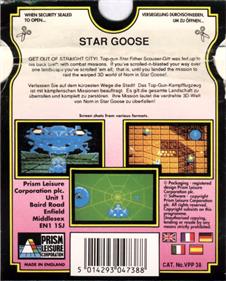 Star Goose! - Box - Back Image
