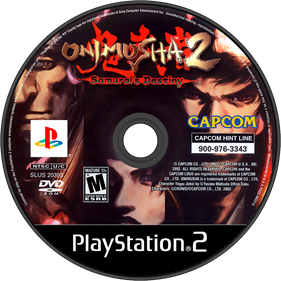 Onimusha 2: Samurai's Destiny - Disc Image