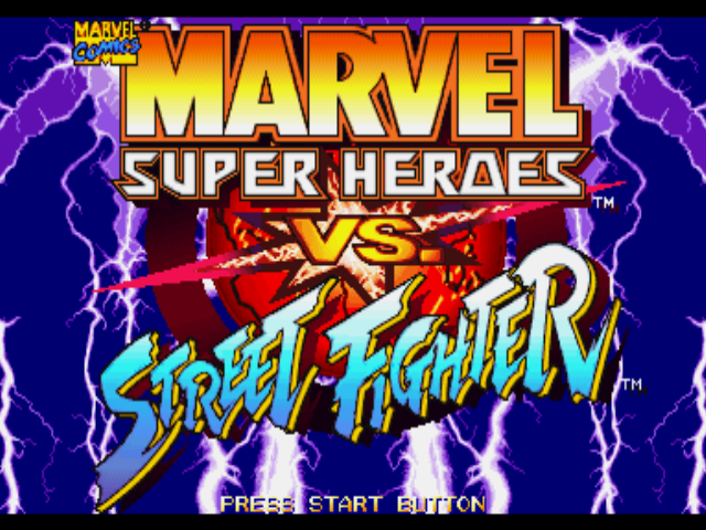 Marvel Super Heroes vs. Street Fighter Images - LaunchBox Games Database