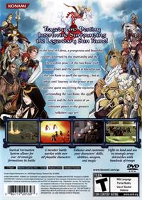 Suikoden V - Box - Back Image