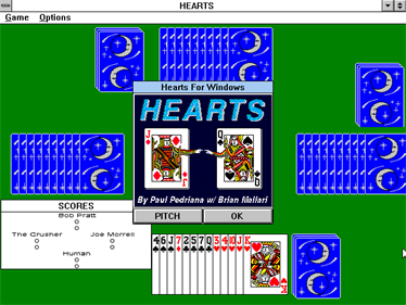Hearts for Windows - Screenshot - Game Title Image