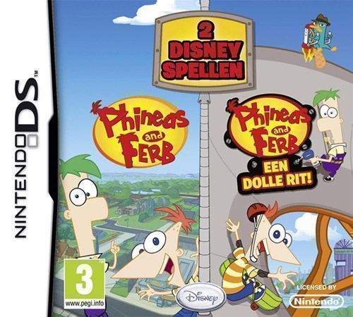 2 Disney Games: Phineas and Ferb / Phineas and Ferb Ride Again Images ...