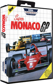 Super Monaco GP - Box - 3D Image