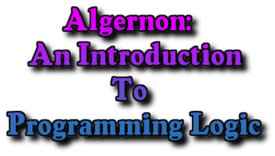 Algernon: An Introduction to Programming Logic - Clear Logo Image