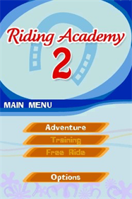 Riding Academy 2 - Screenshot - Game Title Image