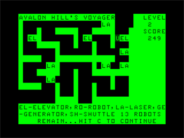 Voyager I: Sabotage of the Robot Ship - Screenshot - Gameplay Image