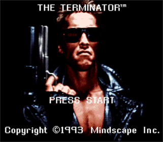 The Terminator - Screenshot - Game Title Image
