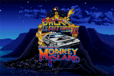 Back to the Future Part III: Timeline of Monkey Island - Screenshot - Game Title Image