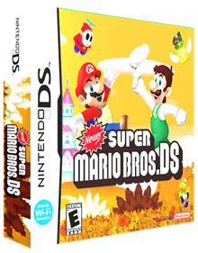 Newer Super Mario Bros. DS - Box - 3D Image