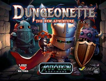 Dungeonette - Screenshot - Game Title Image