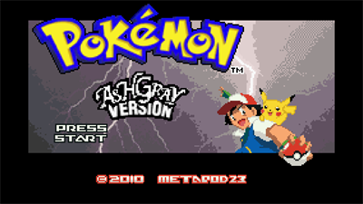 Pokémon AshGray - Screenshot - Game Title Image