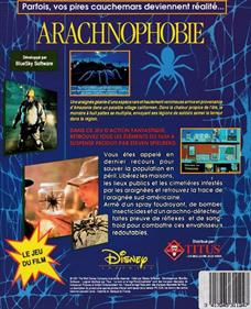 Arachnophobia - Box - Back Image